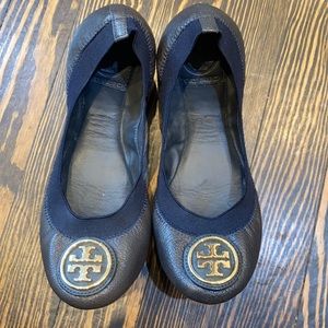 Tory Burch Women’s size 6.5 navy ballet flats